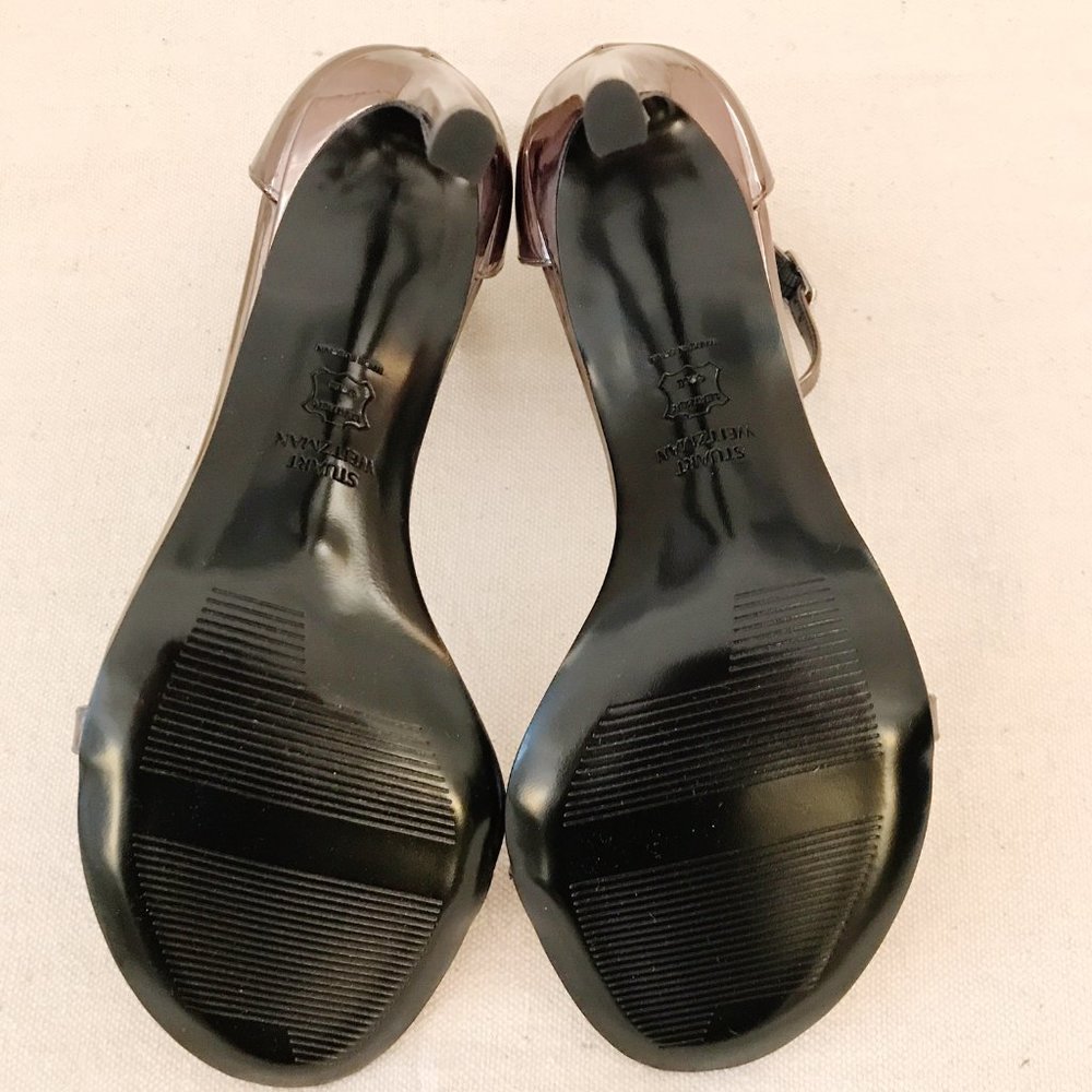 STUART WEITZMAN Nudistsong Patent Leather Heels US 7 - worn for 15 min! - Picture 6 of 11